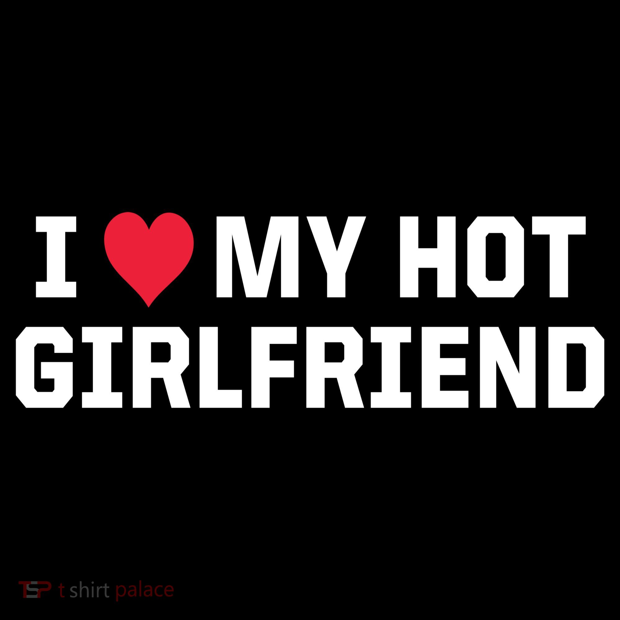 I Heart My Hot Girlfriend Fenny Couples Women's Hoodie