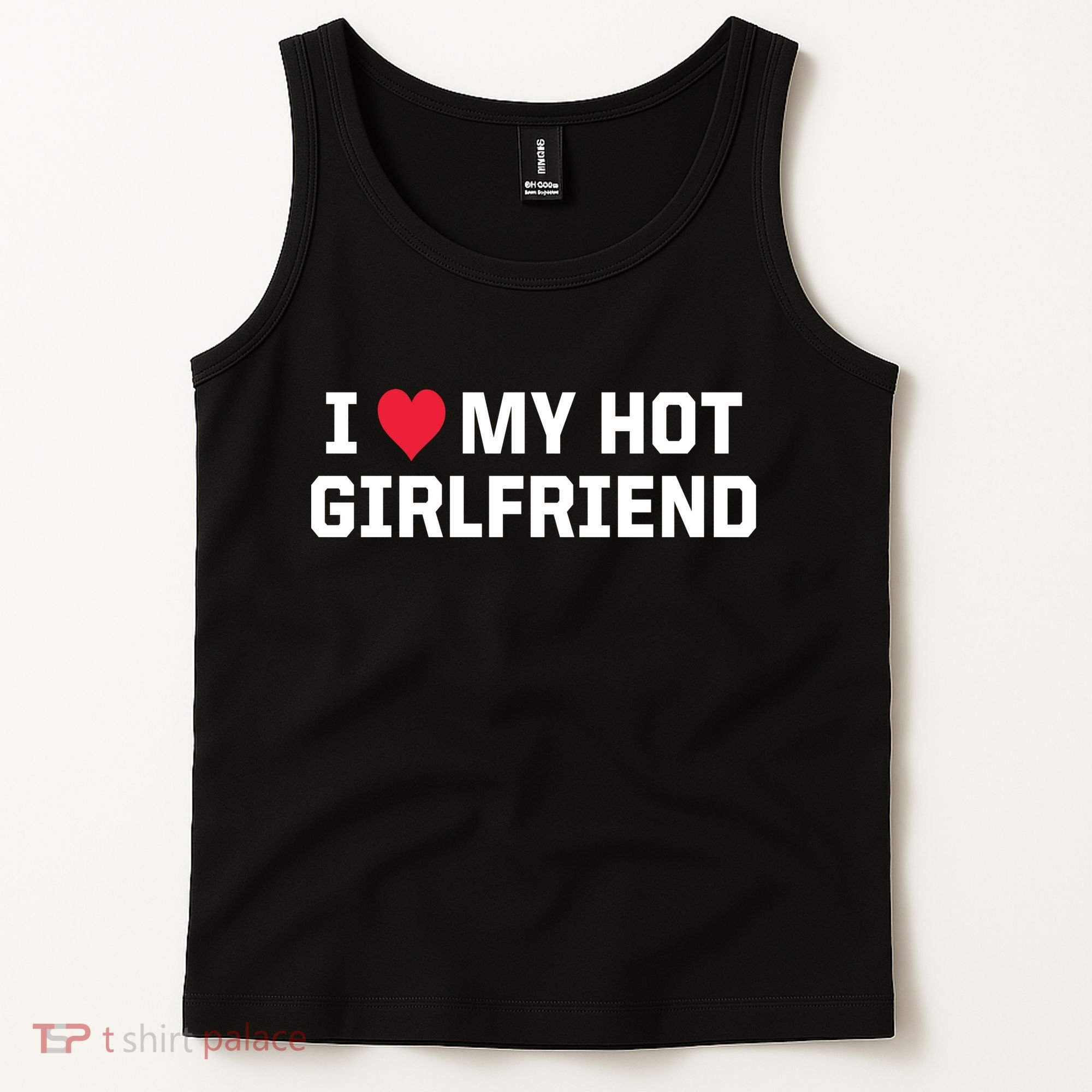 I Heart My Hot Girlfriend Fenny Couples Tank Top