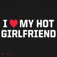 I Heart My Hot Girlfriend Fenny Couples Kids Sweatshirt thumb 2