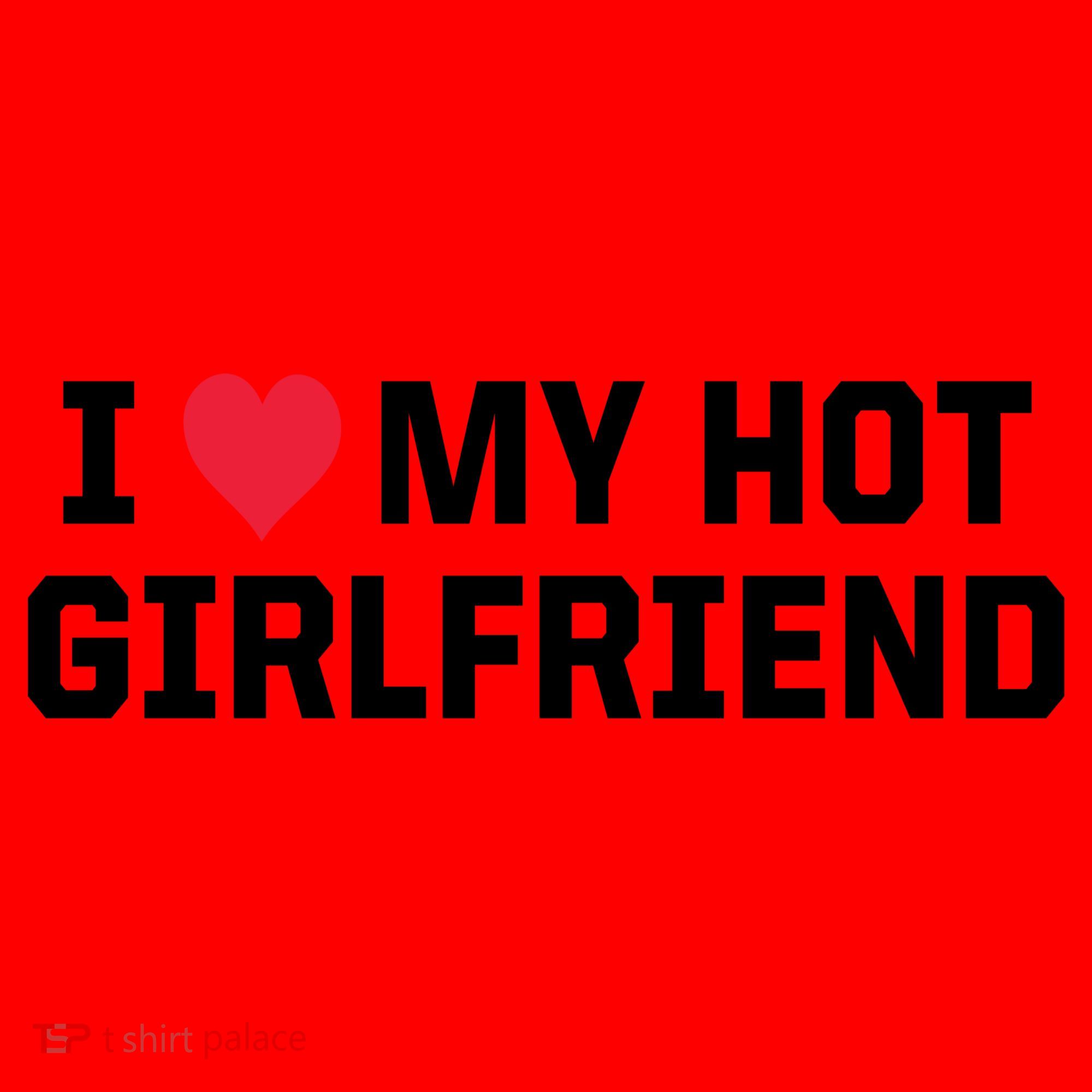 I Heart My Hot Girlfriend Fenny Couples Santa Hat