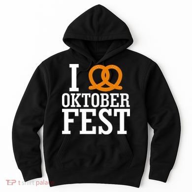 I Heart Oktoberfest Pretzel Hoodie