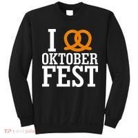 I Heart Oktoberfest Pretzel Sweatshirt thumb 0