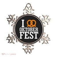 I Heart Oktoberfest Pretzel Ornament thumb 0
