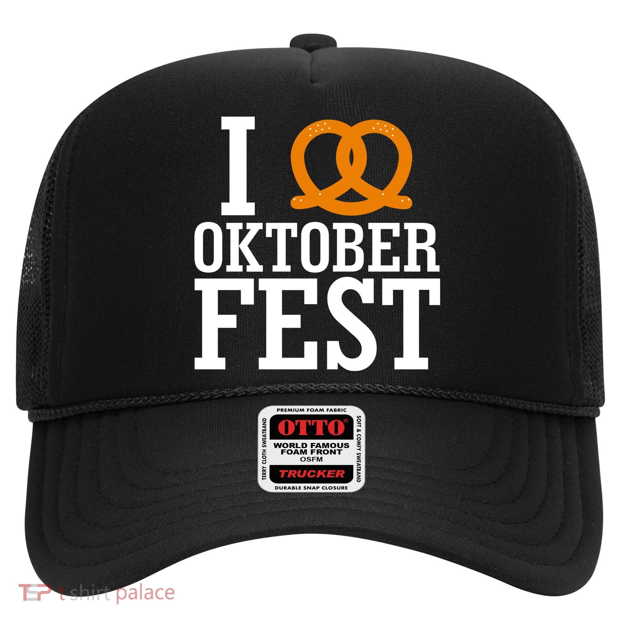 I Heart Oktoberfest Pretzel Hat
