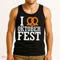 I Heart Oktoberfest Pretzel Tank Top thumb 3