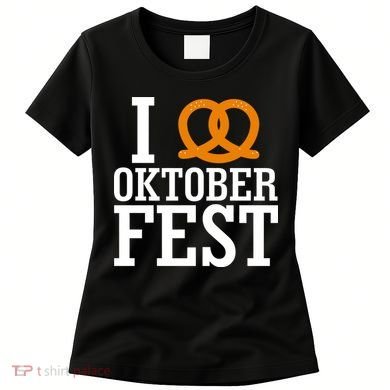 I Heart Oktoberfest Pretzel Women's T-Shirt