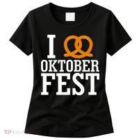 I Heart Oktoberfest Pretzel Women's T-Shirt thumb 0