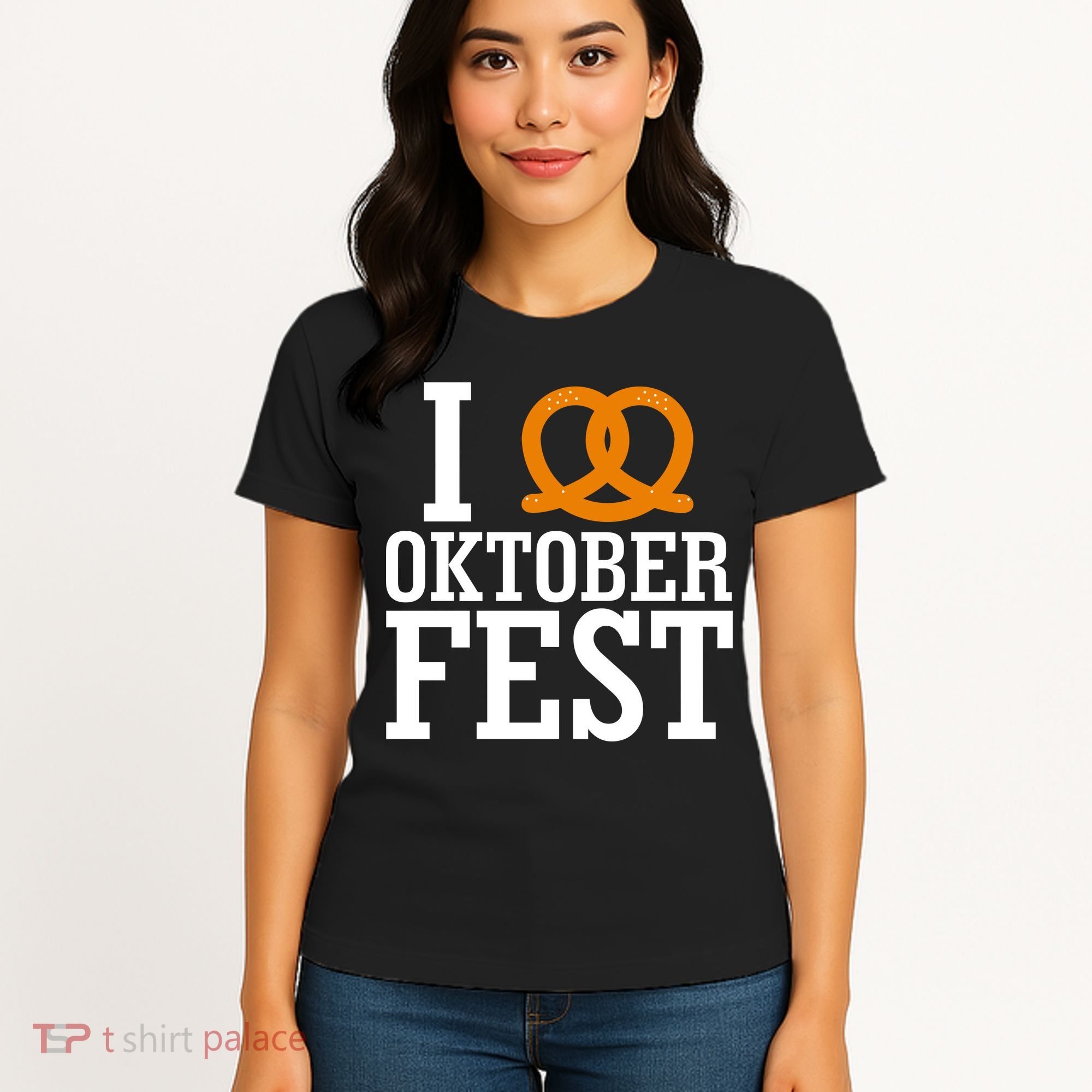 I Heart Oktoberfest Pretzel Women's T-Shirt