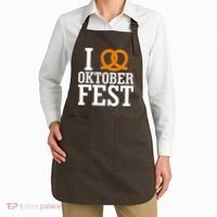 I Heart Oktoberfest Pretzel Apron thumb 2