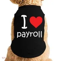 I Heart Payroll Doggie Tank thumb 0