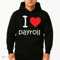 I Heart Payroll Hoodie thumb 2