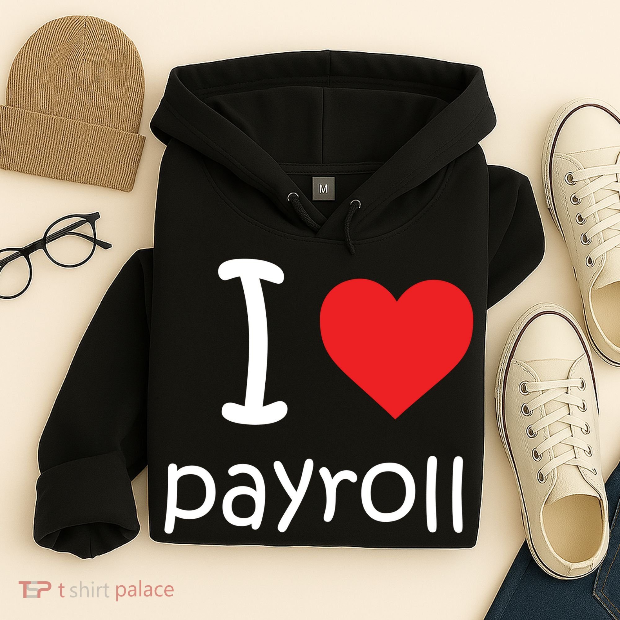 I Heart Payroll Hoodie