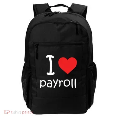 I Heart Payroll Backpack