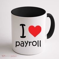 I Heart Payroll Coffee Mug thumb 1