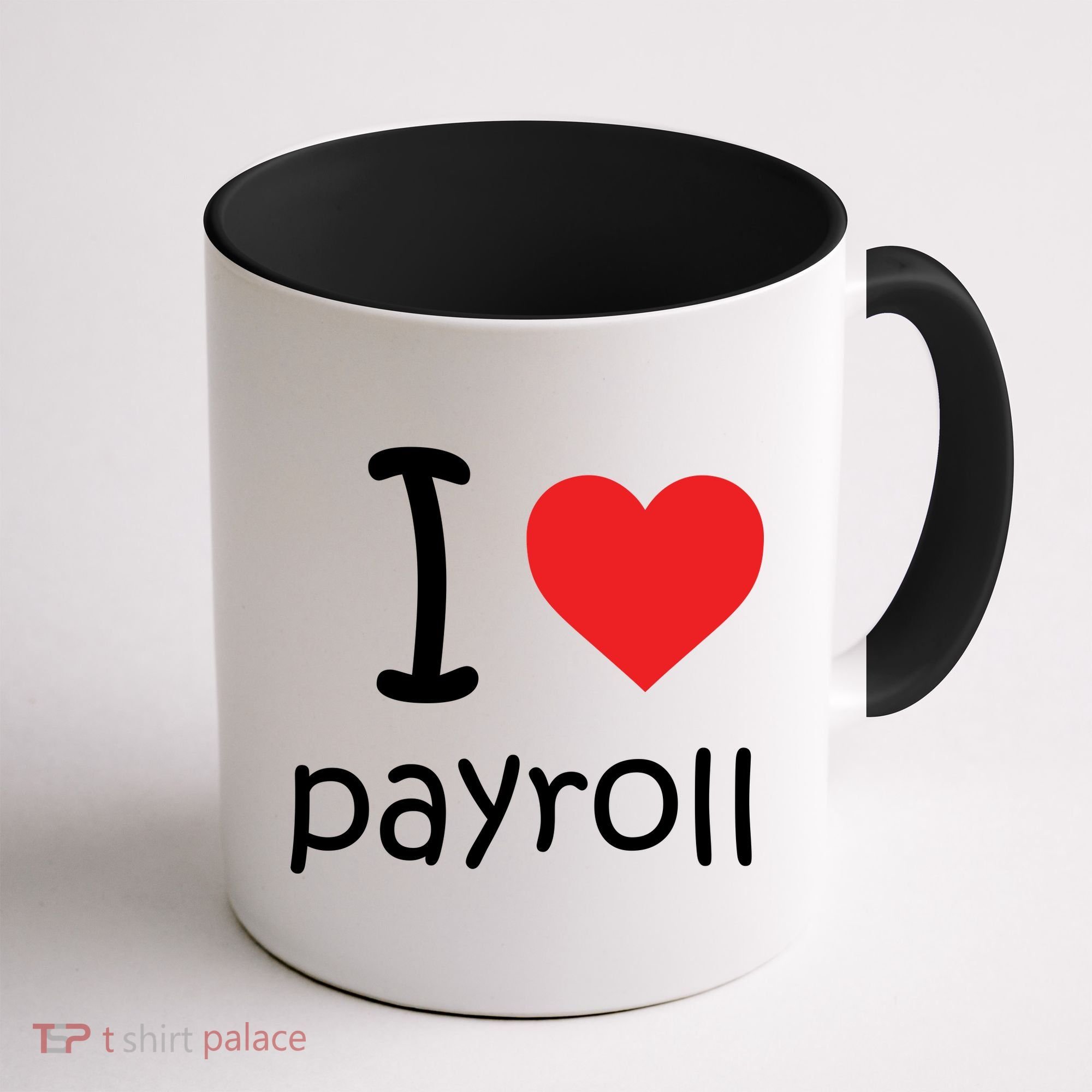 I Heart Payroll Coffee Mug