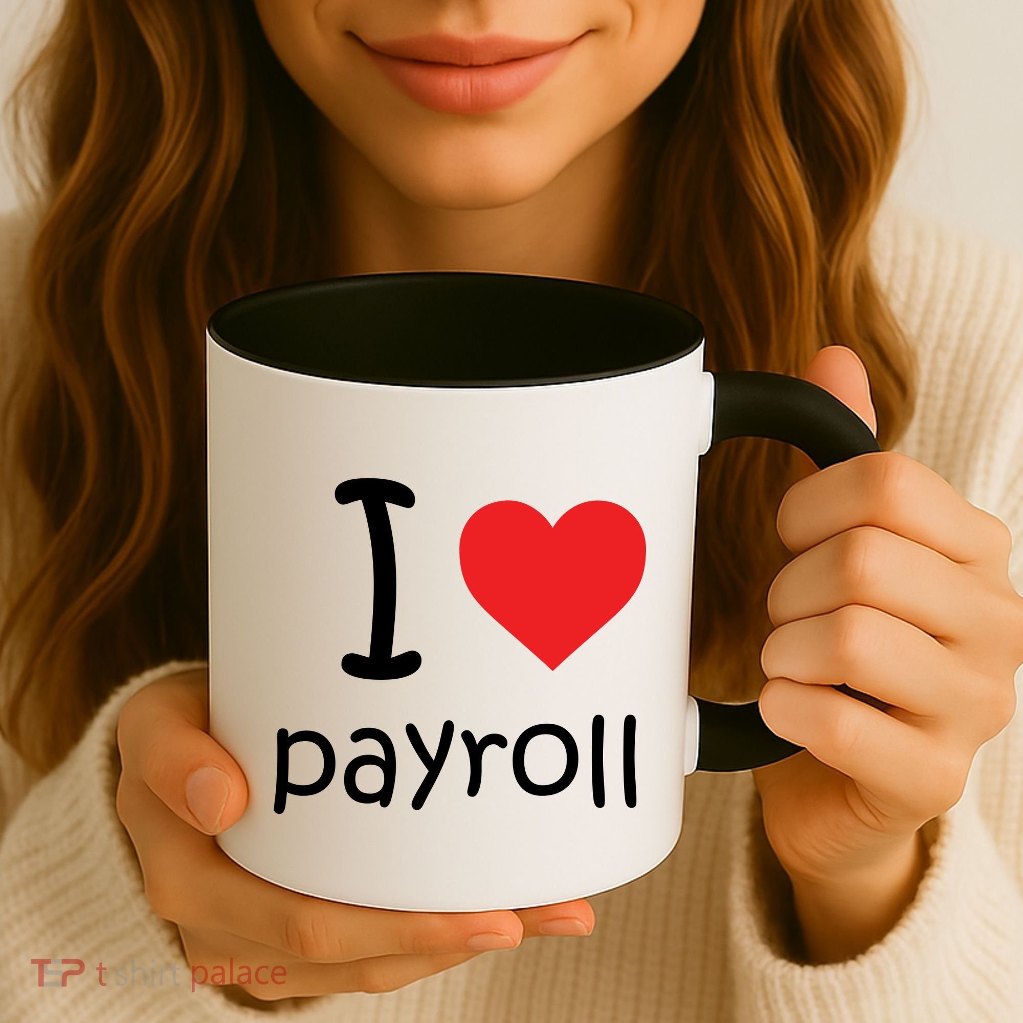I Heart Payroll Coffee Mug