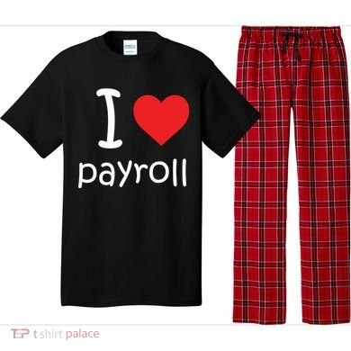 I Heart Payroll Pajama Set