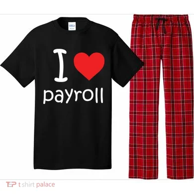I Heart Payroll Pajama Set