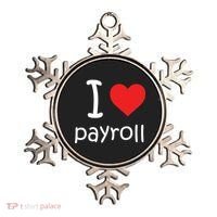 I Heart Payroll Ornament thumb 0