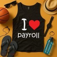 I Heart Payroll Tank Top thumb 4