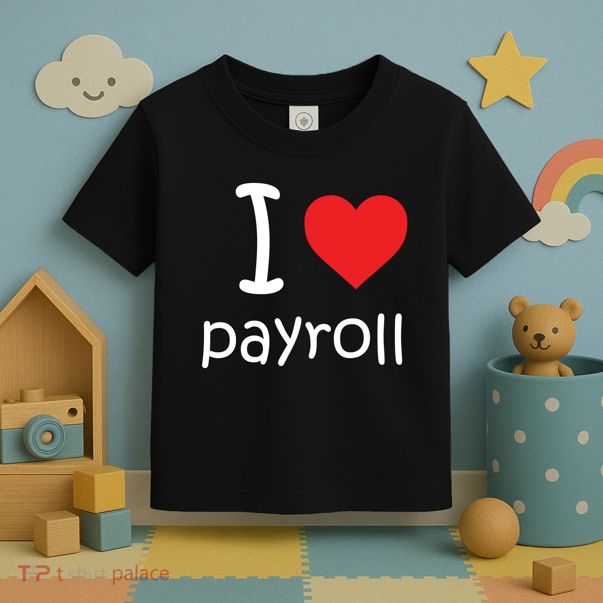 I Heart Payroll Toddler T-Shirt