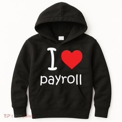 I Heart Payroll Kids Hoodie