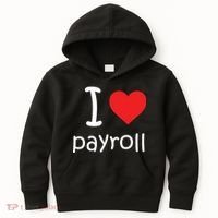 I Heart Payroll Kids Hoodie thumb 0