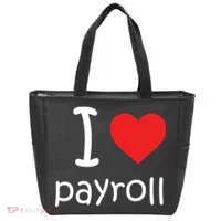I Heart Payroll Tote Bag thumb 0