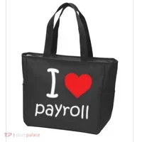 I Heart Payroll Tote Bag thumb 3