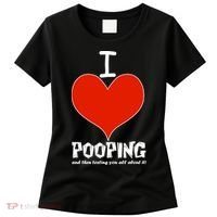 I Heart Pooping and Texting Women's T-Shirt thumb 0