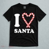 I Heart Santa Candy Cane T-Shirt thumb 5