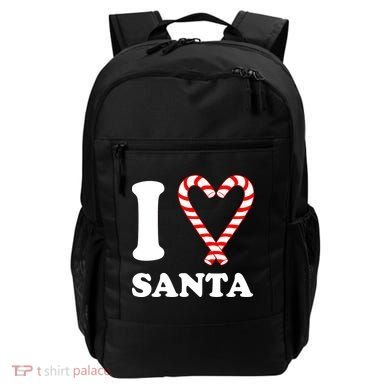 I Heart Santa Candy Cane Backpack