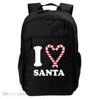 I Heart Santa Candy Cane Backpack thumb 0