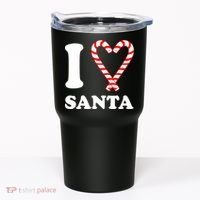 I Heart Santa Candy Cane Tumbler thumb 0