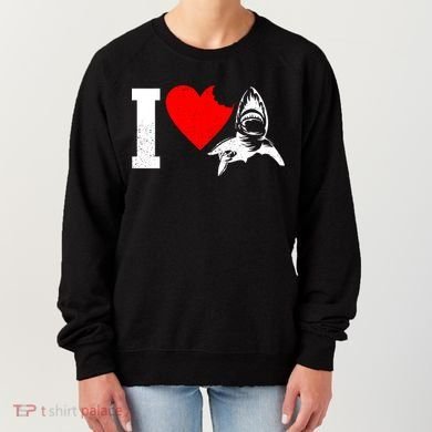 I Heart Sharks Women's Sweatshirt