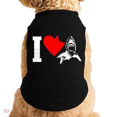 I Heart Sharks Doggie Tank