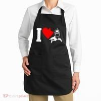 I Heart Sharks Apron thumb 2