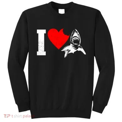 I Heart Sharks Sweatshirt