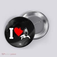 I Heart Sharks Button thumb 0