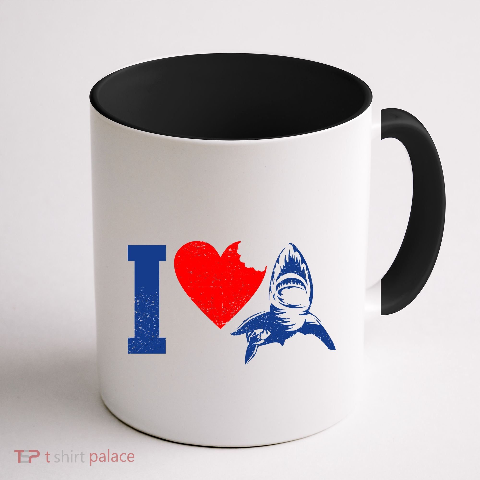 I Heart Sharks Coffee Mug