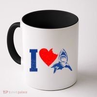 I Heart Sharks Coffee Mug thumb 0
