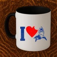 I Heart Sharks Coffee Mug thumb 2