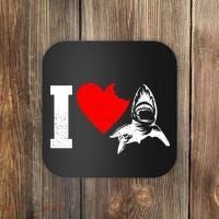 I Heart Sharks Coaster thumb 0