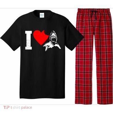 I Heart Sharks Pajama Set