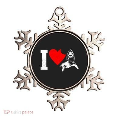I Heart Sharks Ornament