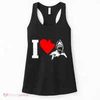 I Heart Sharks Women's Tank Top thumb 0