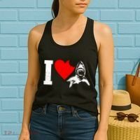 I Heart Sharks Women's Tank Top thumb 2