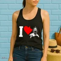 I Heart Sharks Women's Tank Top thumb 2