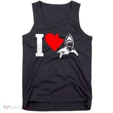 I Heart Sharks Tank Top