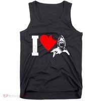 I Heart Sharks Tank Top thumb 0